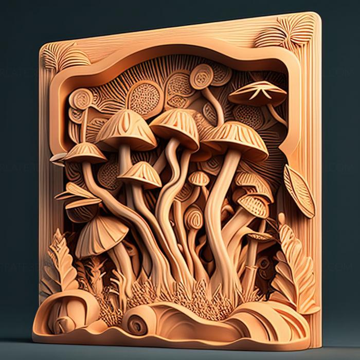 نموذج ثلاثي الأبعاد لآلة CNC ألعاب لعبة st Shrooms